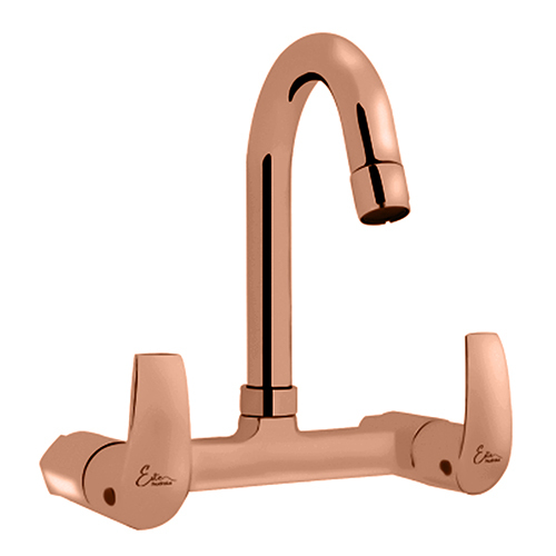 Sink Mixer Wall Mounted with Extended Swinging Spout