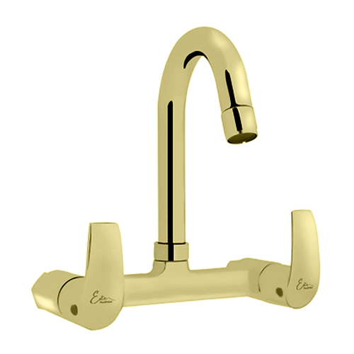 Sink Mixer Wall Mounted with Extended Swinging Spout