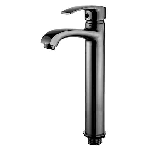 Single Lever Basin Mixer Extended (300mm) With 600 Mm Long Braided Hoses - Feature: High Quality