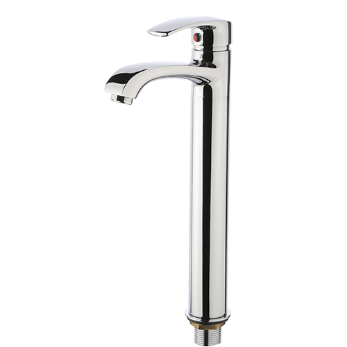 Single Lever Basin Mixer Extended (300mm) With 600 Mm Long Braided Hoses - Feature: High Quality