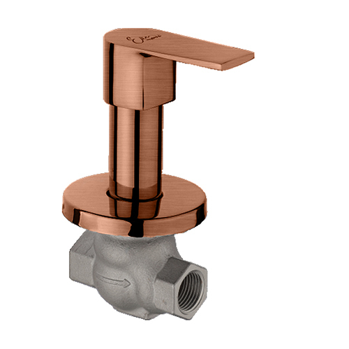 Concealed Stop Cock And Flushcock Upper Part Suitable For (008c, 009c) - Color: Silver