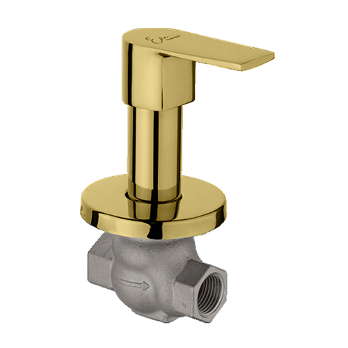 Concealed Stop Cock And Flushcock Upper Part Suitable For (008c, 009c) - Color: Silver