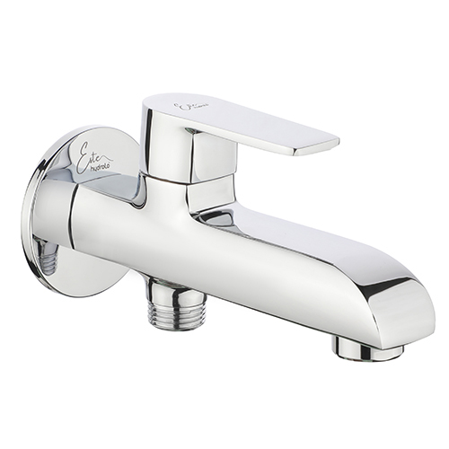 Two Way Bib Cock (With Wall Flange)