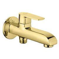 Two Way Bib Cock (With Wall Flange)