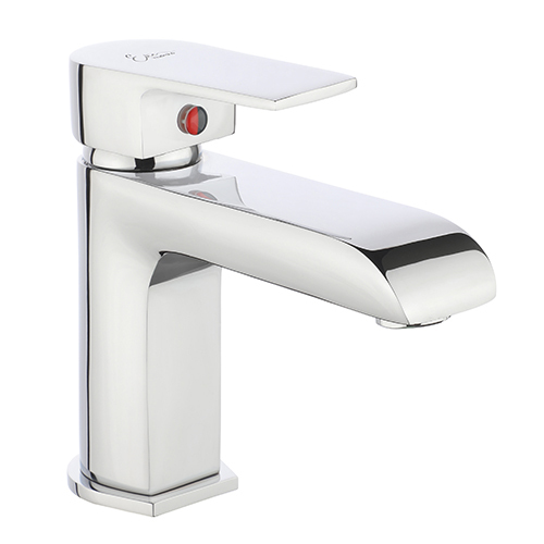 Single Lever Basin Mixer With 450Mm Long Braided Hoses - Feature: High Quality