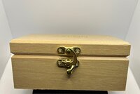 Brouch Box - Wooden Material , Elegant Design For Tie & Cufflink Presentation And Storage