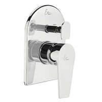 Single Lever Exposed Parts Kit of Hi-Flow Diverter Consisting Of Operating Liver, Wall Flange and Button