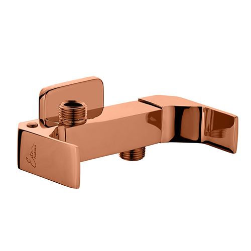 2 In 1 Angle Cock (With Wall Flange) - Feature: High Quality