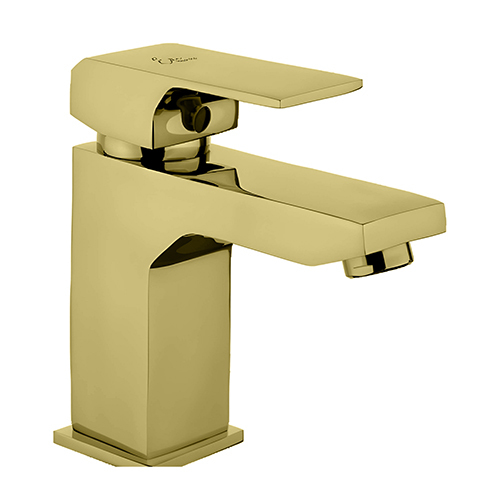 Single Lever Basin Mixer with 450 mm Long Braided Hoses