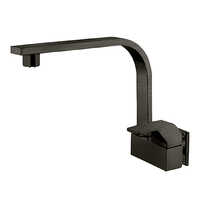 Sink Cock with Extended Swinging Spout (With Wall Flange)