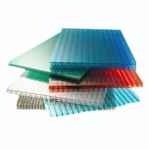 Multi Wall Polycarbonate Sheet - Color: Blue