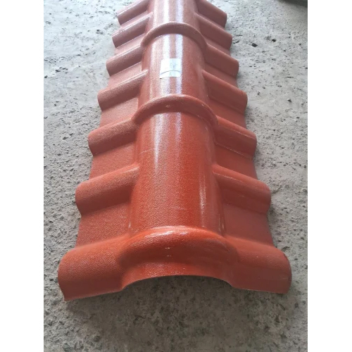 Red Upvc Ridge Tile - Dimension (L*w*h): 13inch(length) Inch (In)