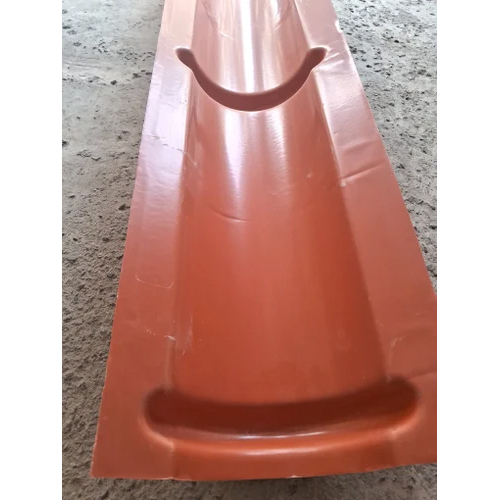 Upvc Ridge Roof Tile - Color: Red