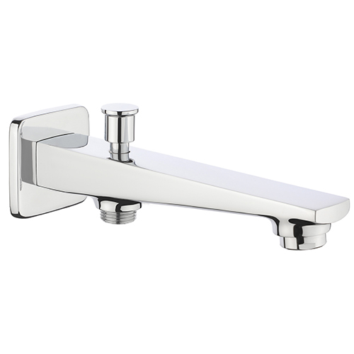 Bath Spout With Button Provision For Hand Shower With Wall Flange - Feature: High Quality