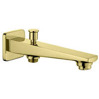 Bath Spout with Button Provision for Hand Shower with Wall Flange
