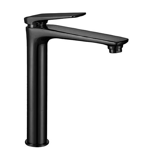 Single Mixer basin Mixer Extended (300mm) With 600mm Long Braided Hoses
