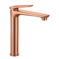 Single Mixer basin Mixer Extended (300mm) With 600mm Long Braided Hoses