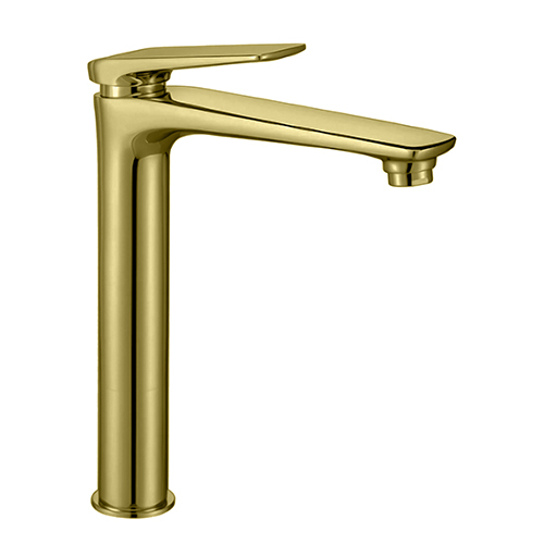 Single Mixer basin Mixer Extended (300mm) With 600mm Long Braided Hoses
