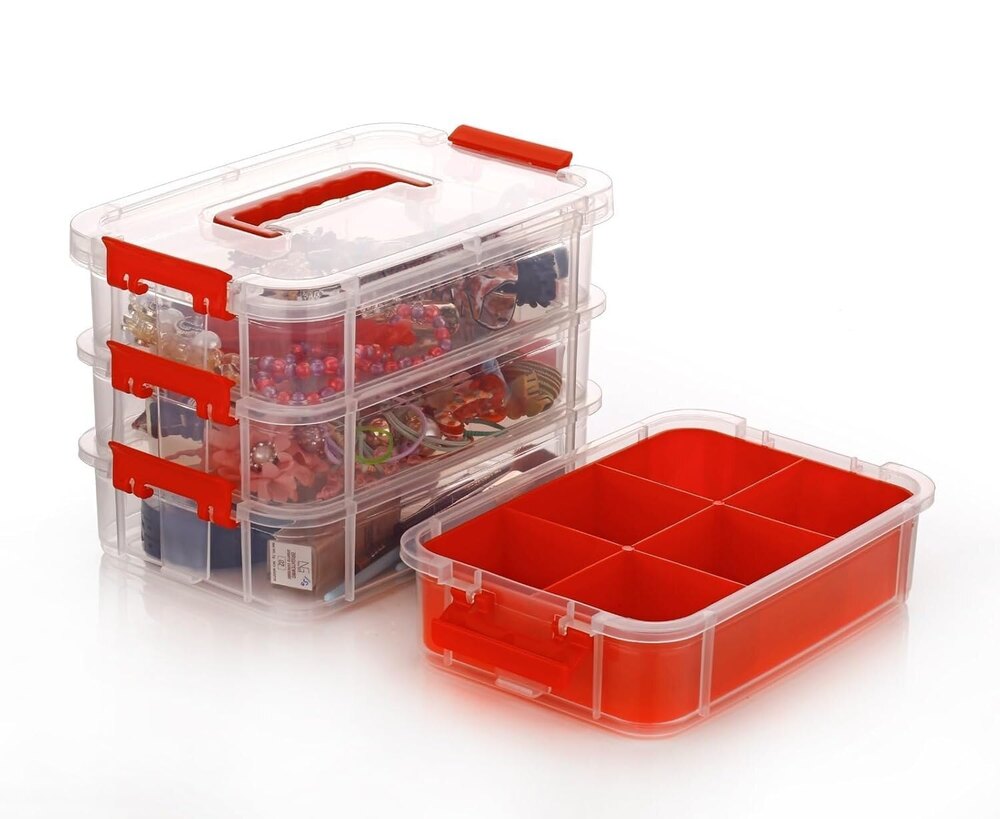 Craft Storage Box - 4 Layer