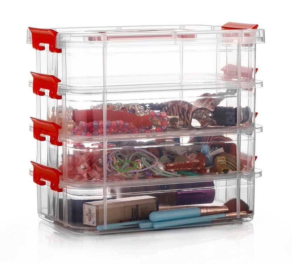 Craft Storage Box - 4 Layer