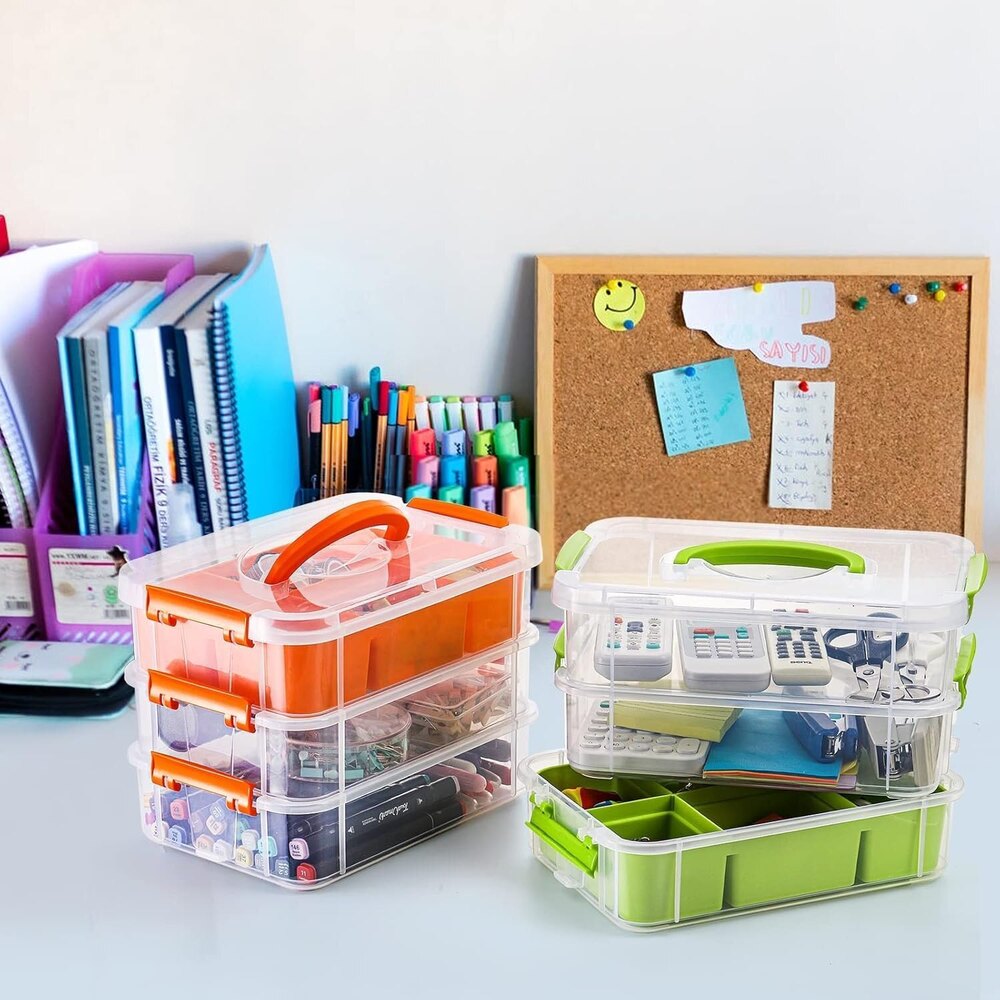 Craft Storage Box - 4 Layer