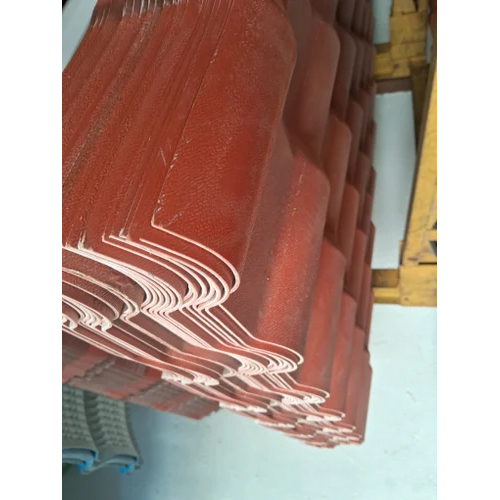 Upvc Roofing Sheets - Color: Red