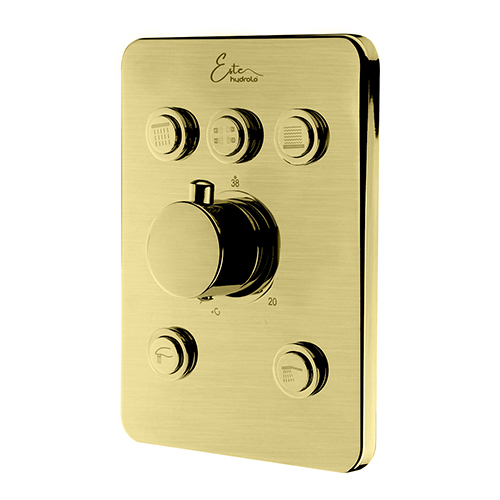 CLIC 5 Function Diverter Thermostat (with Push Button System)