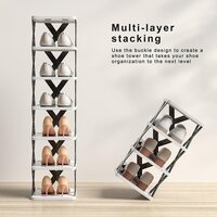 FOLDABLE SHOE RACK - 4 LAYER
