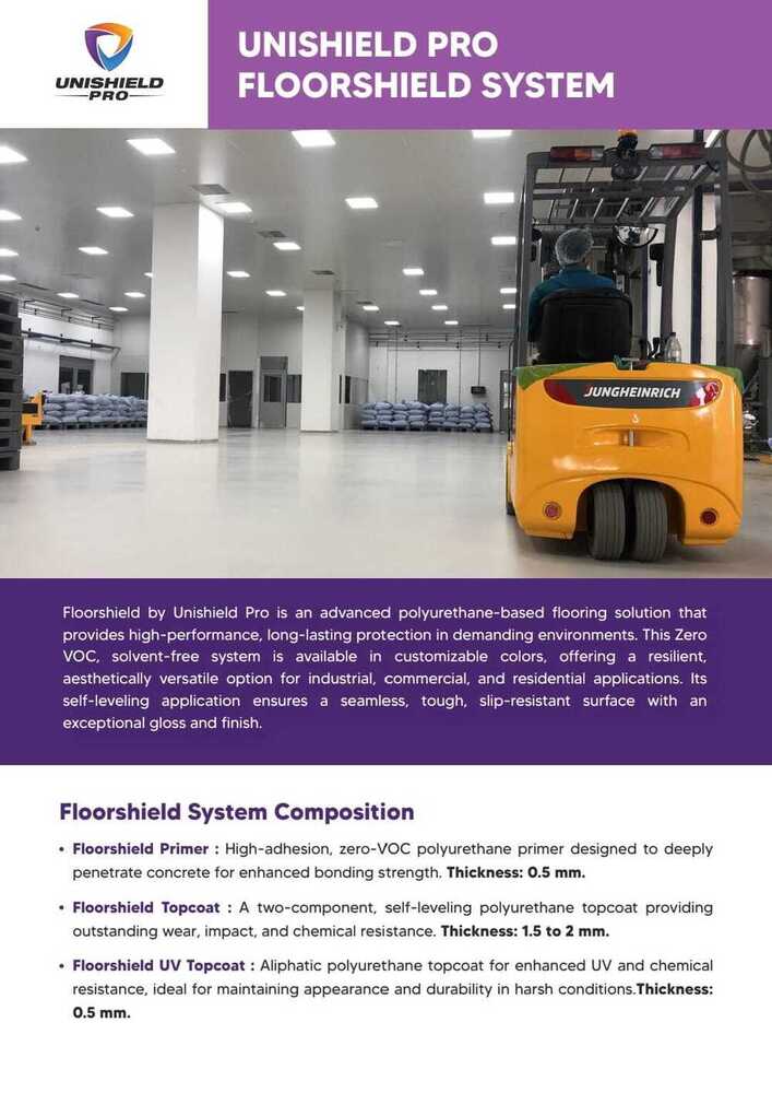 Heavy DUTY INDUSTRIAL FLOORING FLOORSHIELD SYSTEM