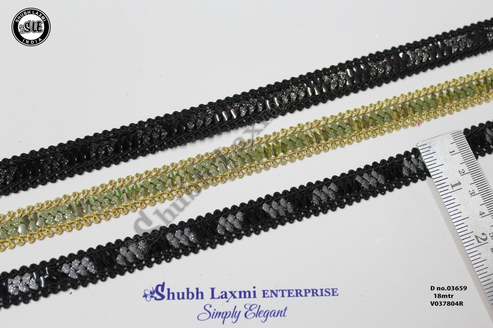 Zari Glitter Lace