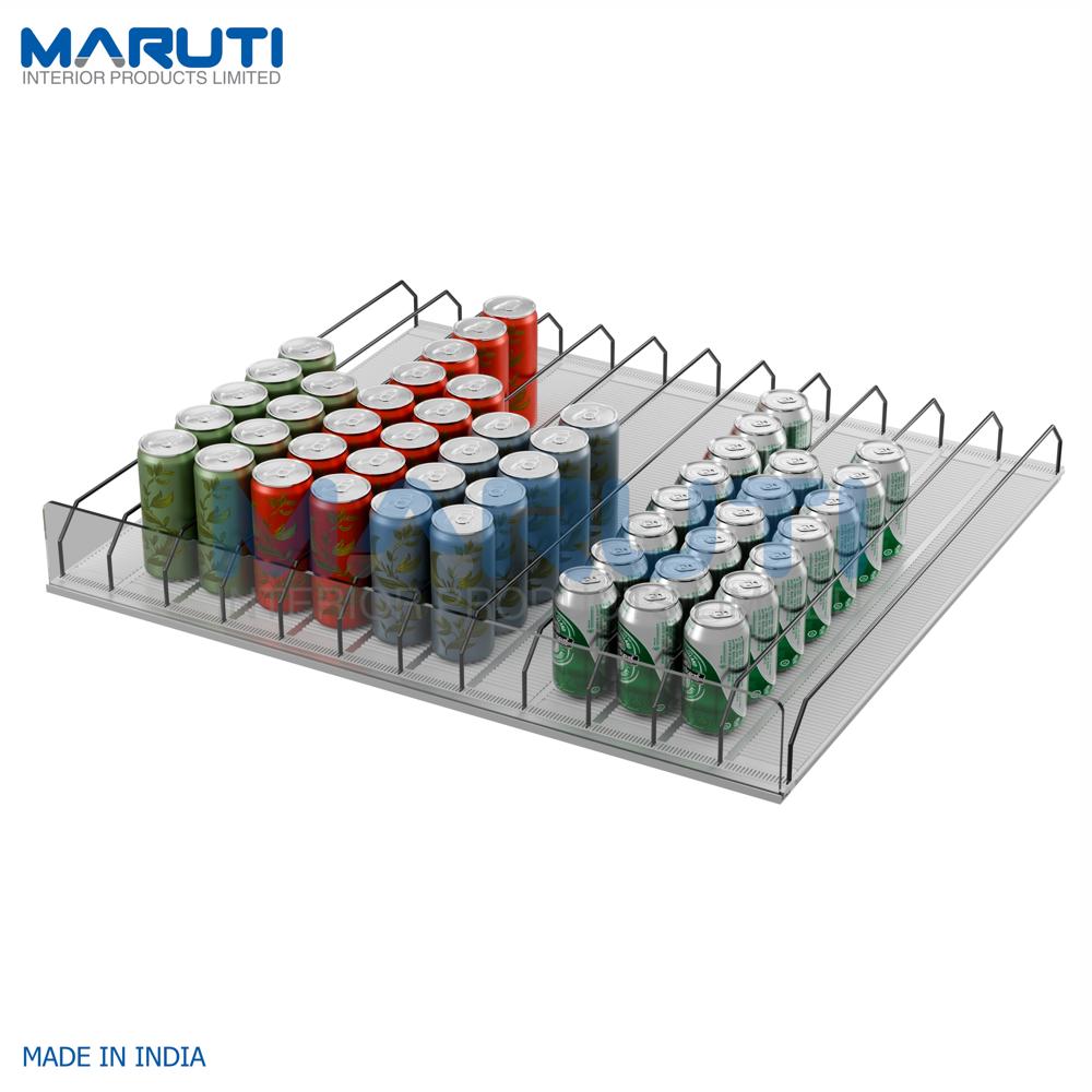 Gravity Cooler Roller Shelves