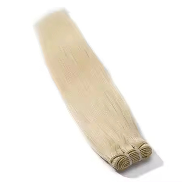 Blonde Color Weft Hair Bundle, Weft , South Indian Temple  Remy Hair Extensions 20 ,22,24 Inch