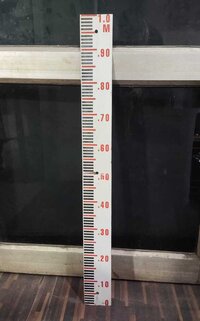 River Staff Gauge