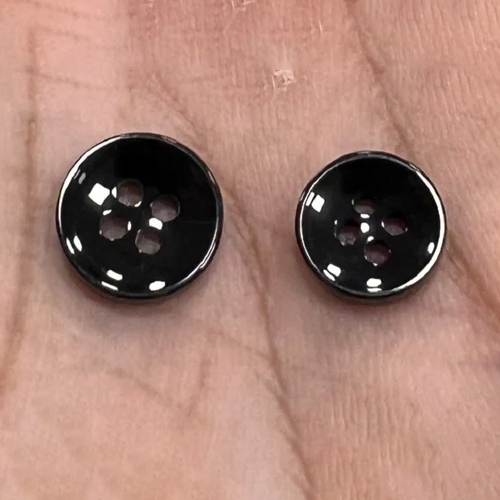 Button Supplier In New Delhi Wholesale Only - Color: Black
