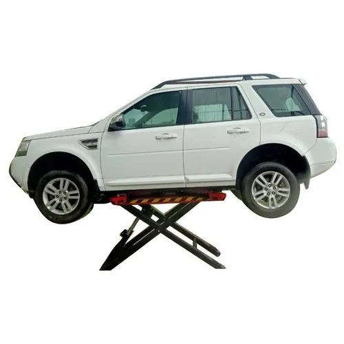 Hydraulic Scissor Car Washing Lift - Lifting Capacity: 3 Ton Tonne