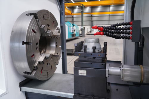 BIG BORE CNC LATHE MACHINE