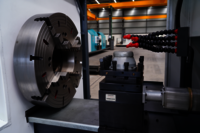 BIG BORE CNC LATHE MACHINE