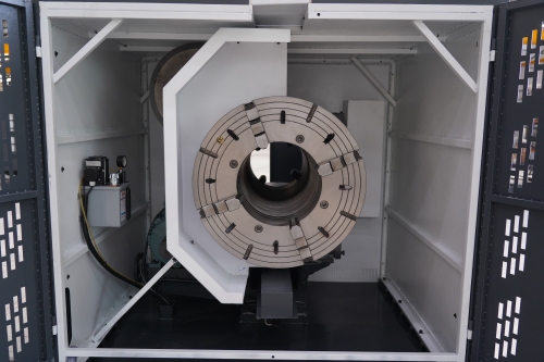 BIG BORE CNC LATHE MACHINE