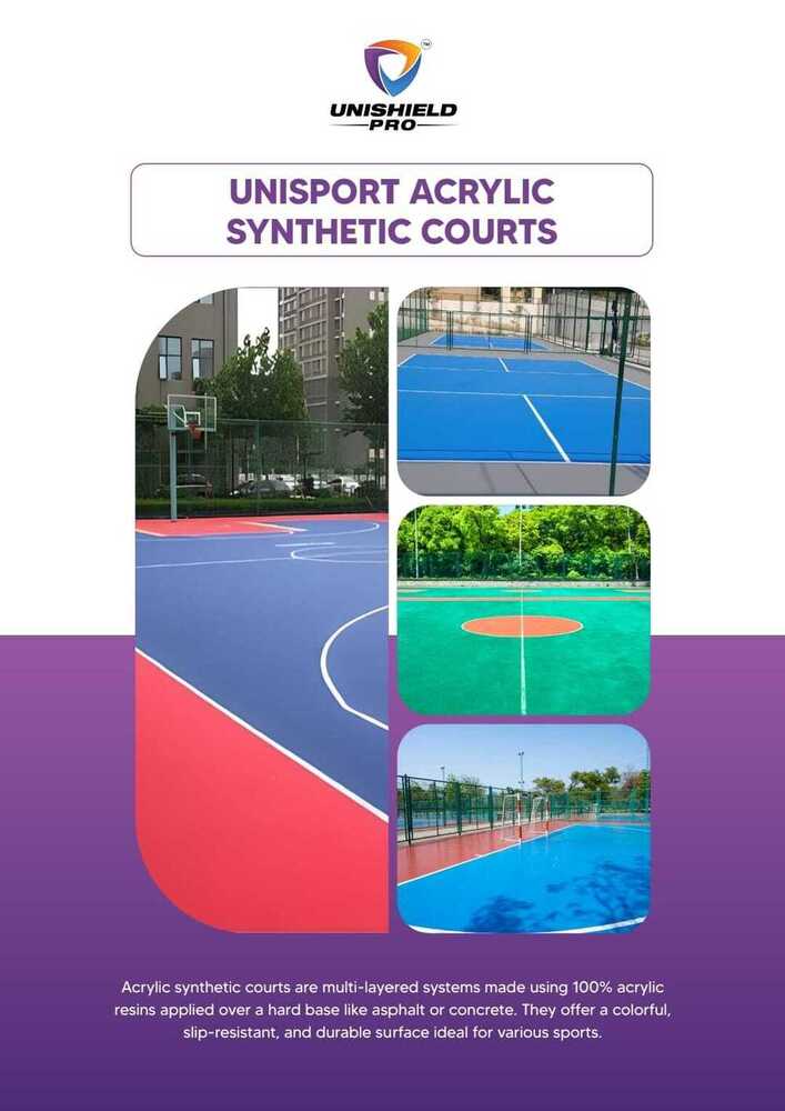 UNISPORT ACRYLIC SYNTHETIC COURTS