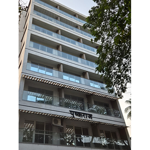Commercial Aluminum Glass Railing