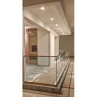 Commercial Aluminum Glass Railing