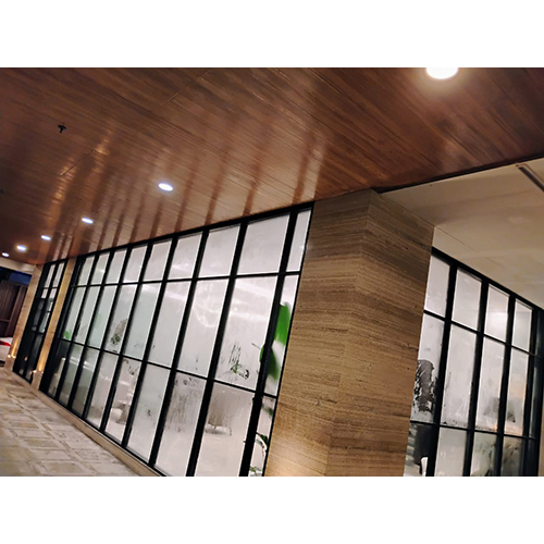 Commercial Aluminum Slim Partition