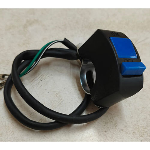 On off switch universal blue