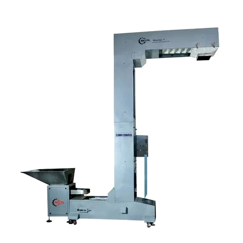 Z Shaped Bucket Conveyor - Load Capacity: Upto 50Kg Per Hour Kilograms (Kg)