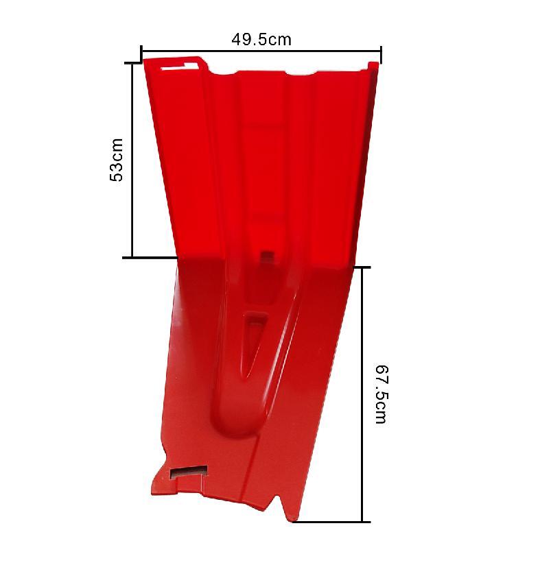 Water Anti Flood Barrier - Color: Red