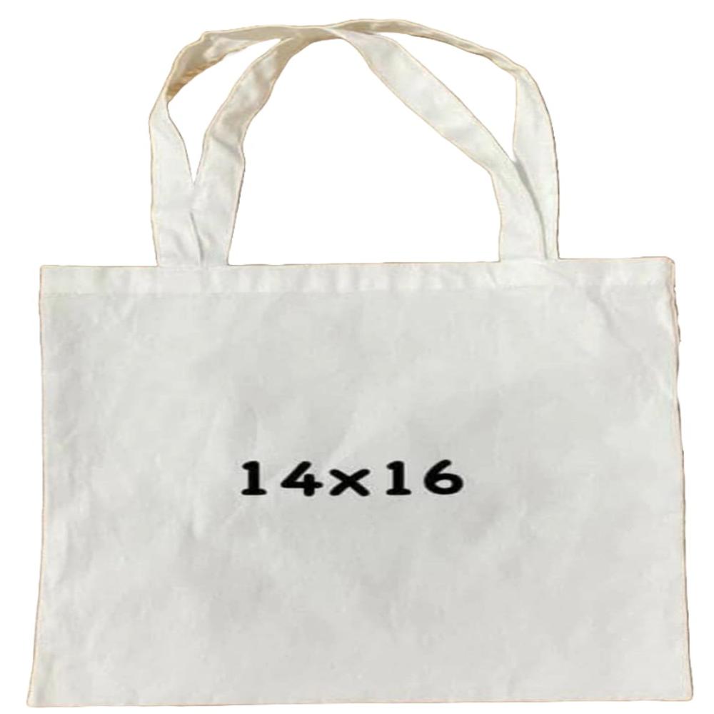 RECYCLED CANVAS TOTE BAG