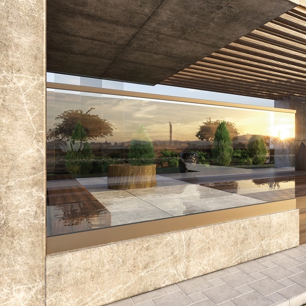 Weatherproof Glass Railings Exporte