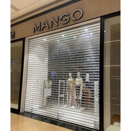 Automatic Polycarbonate Rolling Shutter - Color: White