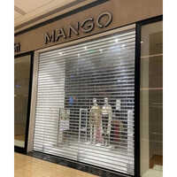 Automatic Polycarbonate Rolling Shutter - Polycarbonate Material, Vertical Opening, Clean White Color | Automatic Operation, Dual Insulation For Interior & Exterior Spaces