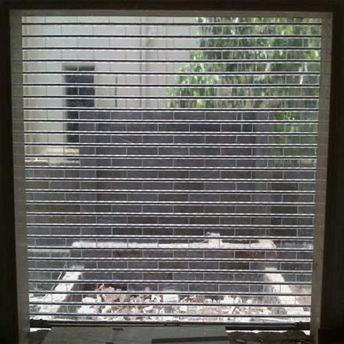 Automatic Polycarbonate Rolling Shutter - Color: White